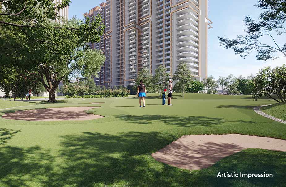 Landscaped Greens